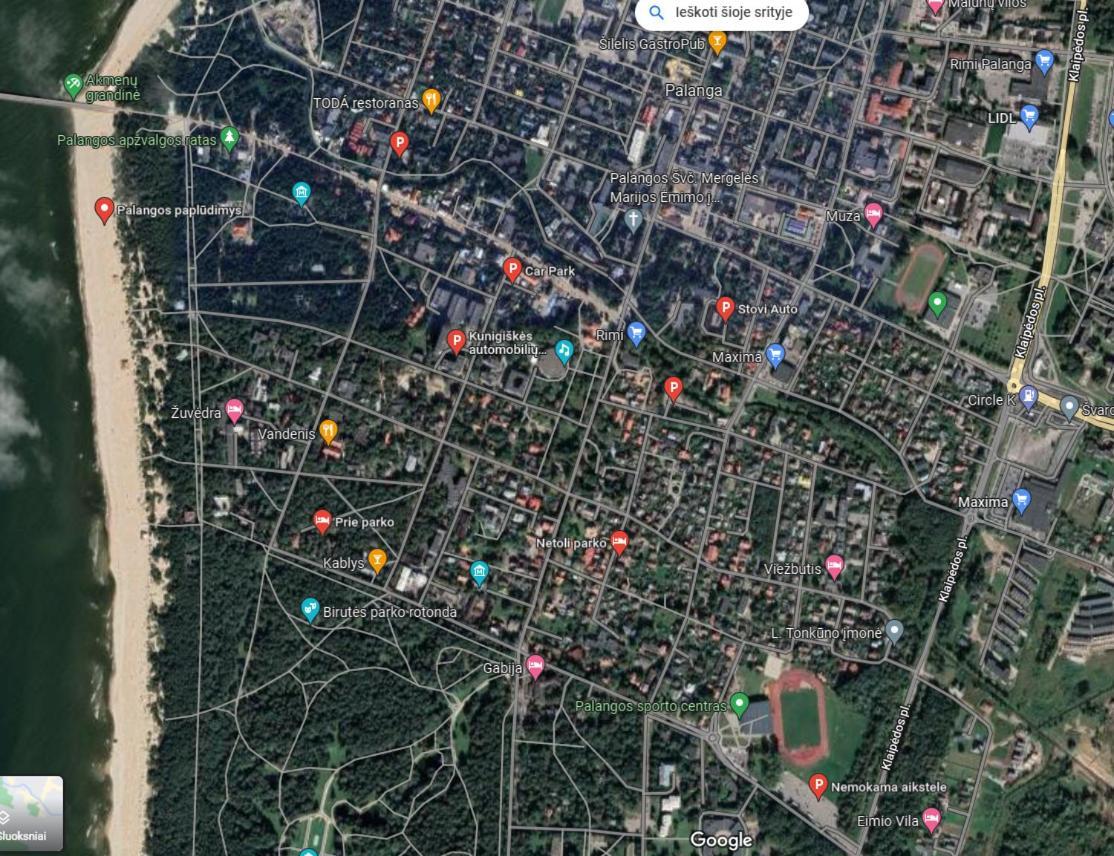 S.Neries Butas Apartment Palanga Luaran gambar